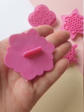 1pcs Embossing stamp for clay, polymer clay texture stamp, polymer clay cutter, polymer clay stamp, polymer clay tool, jewellery supplies