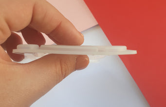 1pc Silicone Mold abstract semicircle Shapes, Mold Resin drop earring, Earring Molds, Epoxy Resin mold, Jewellery Making Tools, earring mold