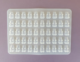 1pc 50 Gummy Bear Silicone Moulds, Lolly Mould, Candy Mould, Earring Mould, Chocolate Mould, Resin Mold, jewellery molds australia