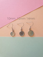 10pcs (5prs) 10/12/14/16/18mm Stainless Steel Earrings, Cabochon Earring Blank, Earring Base, DIY Jewellery Making, Jewellery Findings Aus