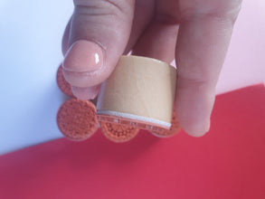 6pcs 3cm Round Emboss Stamp, Mandala stamp, Lace Texture for craft, Sculpture stamp for pottery, Polymer Clay tools, Wooden stamp Australia