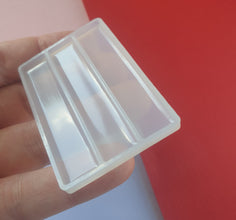 1pcs rectangle Barrette silicone mold, hair clip mold, Epoxy Resin Clip, Silicone Mold, DIY Hair Clip, Barrette Hair Clip, resin hair clip