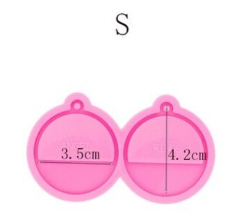 1pc semi circle earring mould, dangle drop mold, shiny Silicone mold, DIY Jewelry Making, epoxy Resin mould, Jewellery supplies australia