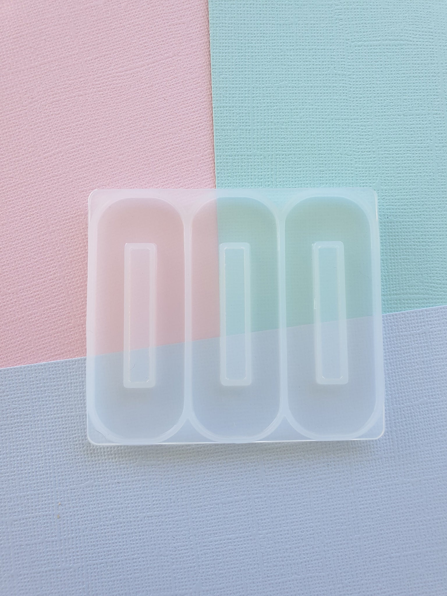 1pcs rectangle Barrette silicone mould, hair clip mould, Epoxy Resin Hair Clip, Silicone Mold,  Barrette Hair Clip, DIY silicone mold