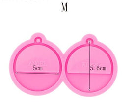1pc semi circle earring mould, dangle drop mold, shiny Silicone mold, DIY Jewelry Making, epoxy Resin mould, Jewellery supplies australia