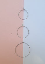 10pcs (5prs) 20/25/30mm stainless steel Hoops Earrings Big Circle Ear Wire Hoops Earrings Wires For DIY Jewellery Making Supplies