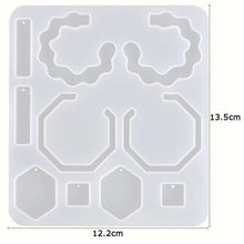 1pcs Epoxy Resin Mold, Mold for hoop Earrings, Silicone Casting Mold, Jewellery molds, Earring molds, Jewelry Making Tool, Australia