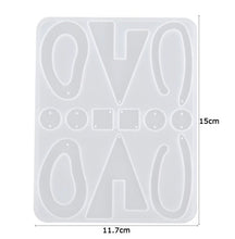 1pcs abstract dangle Resin Mold, Mold for Earring making, Silicone Mold, Jewellery molds, Earring molds, Jewelry Making Tool, Australia