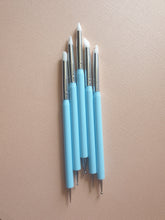 5Pcs Stainless Steel polymer clay tools, Two Head Sculpting tool, Polymer and Soft Pottery Clay Tool, Silicone Modelling, Art Shaper Tools