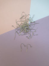 10/50pcs Stainless Steel Earring wire, Hypoallergenic Earring Hook, Earring Clasps, Earring Wires For Jewelry Making, jewellery supplies