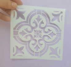 1pc Board Grid, Texture tile, Polymer clay stencil, DIY Layering Stencils, Painting stencil, Embossing Decorative Card polymer Clay Template