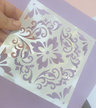 1pc Board Grid, Texture tile, Polymer clay stencil, DIY Layering Stencils, Painting stencil, Embossing Decorative Card polymer Clay Template