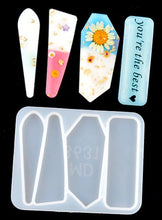 1pcs Barrette abstract silicone mold, hair clip mold, Resin Hair Clip, Silicone Mold, DIY Hair Clip, Barrette Hair Clip, DIY silicone mold