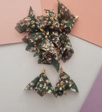 10pcs 60mm Diy Earrings Findings, floral Tassels, Flower earrings, white tassels, red tassels, green tassels, pink tassels, black tassels