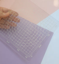 1pc Square Acrylic Template, Transparent board, Polymer clay tool, Clay Plate, Acrylic Tools, DIY Pressure Tool, Polymer Clay Board