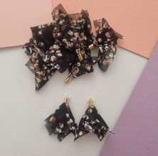 10pcs 60mm Diy Earrings Findings, floral Tassels, Flower earrings, white tassels, red tassels, green tassels, pink tassels, black tassels