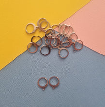 20pcs Stainless Steel, Gold plated, Earring Base, Earring Hooks, Jewellery Making Supplies, DIY Findings, Hypoallergenic  earring components