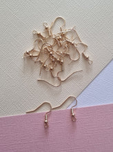 100pcs 20x17mm Gold/silver/rose/kc/gun black Ear Hooks, Earrings Clasps, Jewellery findings, Earring Wires, Jewellery Making Supplies