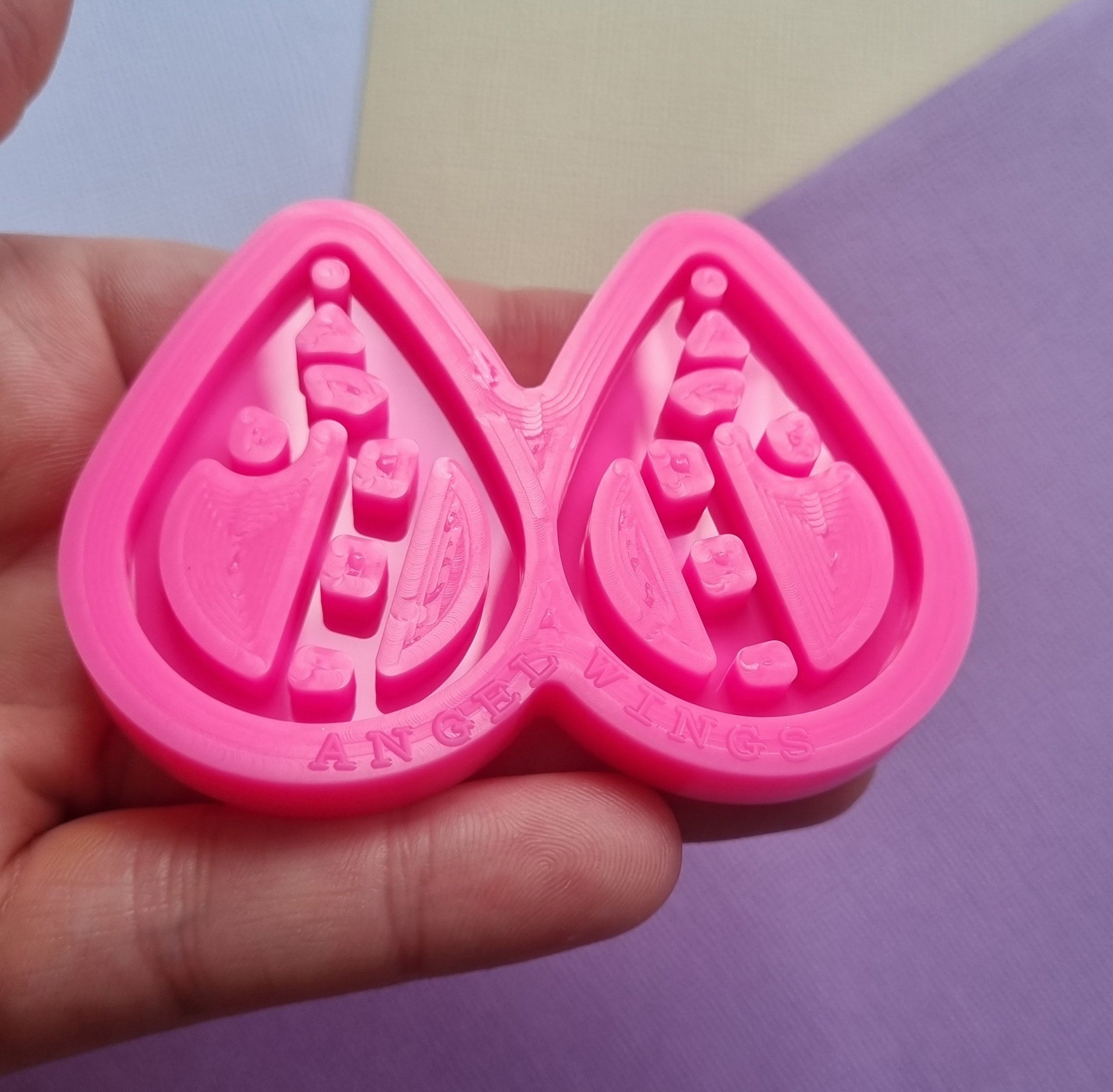 Christmas Earrings, Candy Cane tear drop Earrings, Resin Silicone Mold, Christmas Mold, DIY epoxy Earrings, Jewellery supplies Australia