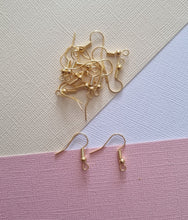 100pcs 20x17mm Gold/silver/rose/kc/gun black Ear Hooks, Earrings Clasps, Jewellery findings, Earring Wires, Jewellery Making Supplies