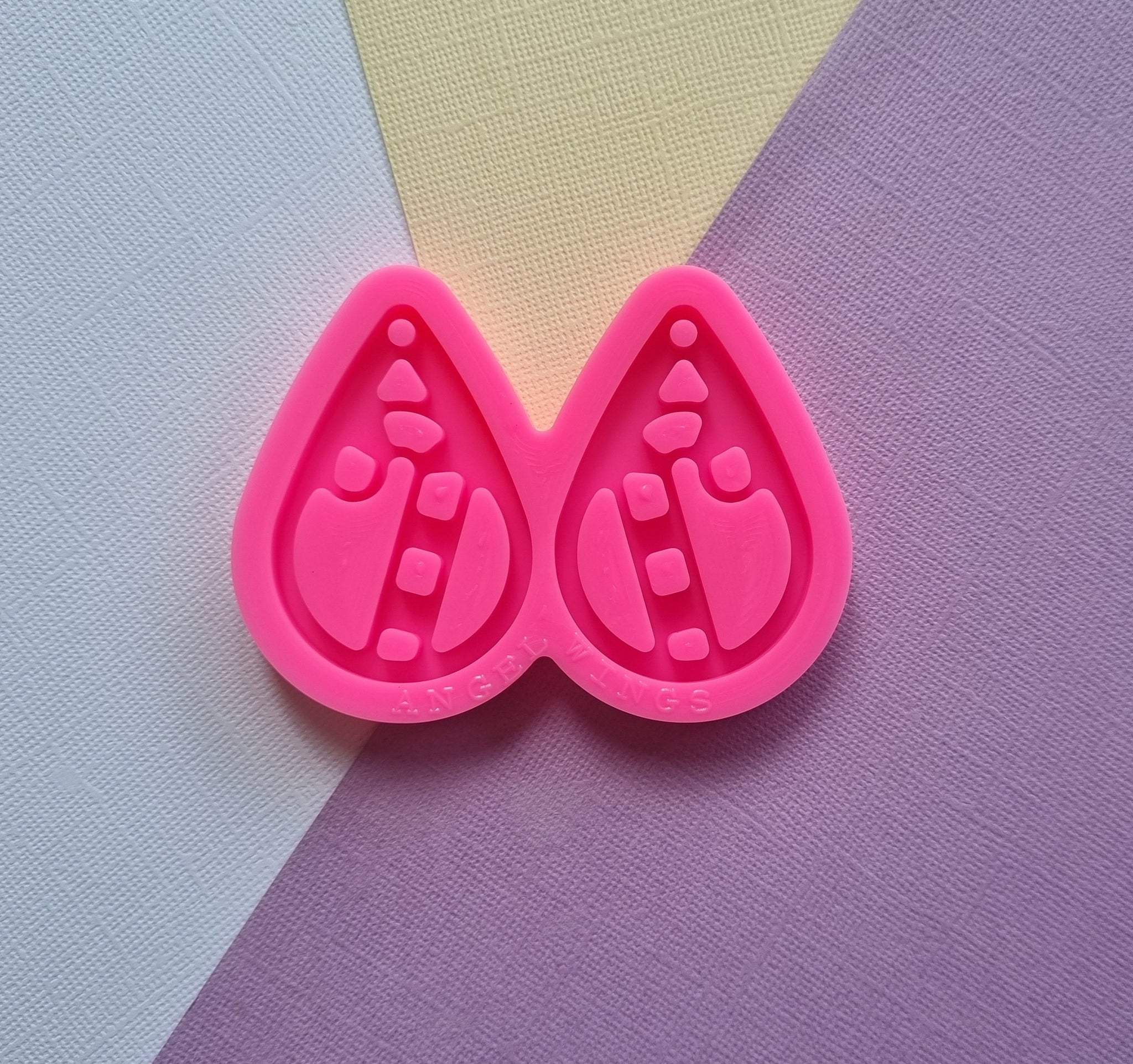 Christmas Earrings, Candy Cane tear drop Earrings, Resin Silicone Mold, Christmas Mold, DIY epoxy Earrings, Jewellery supplies Australia