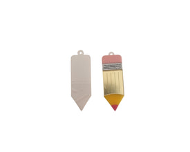 2pcs (1prs) 47mm Acrylic Pencil for earrings, Laser cut acrylic, teacher Earring (No Stud), Acrylic Earrings, DIY earring flatback, cabochon