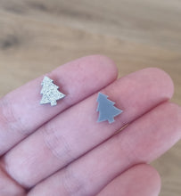 20pcs (10prs) 12mm Christmas Tree, Laser cut acrylic, xmas glitter Earring (No Stud), Christmas Earrings, DIY xmas, flatback, cabochon