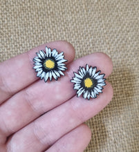 10pc (5prs) 20mm Acrylic Flower For Earrings, Laser cut acrylic, flower Earrings (No Stud), Acrylic Earrings, DIY earring flatback, cabochon