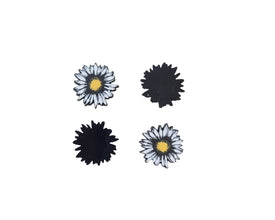 10pc (5prs) 20mm Acrylic Flower For Earrings, Laser cut acrylic, flower Earrings (No Stud), Acrylic Earrings, DIY earring flatback, cabochon