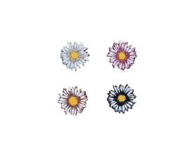 10pc (5prs) 20mm Acrylic Flower For Earrings, Laser cut acrylic, flower Earrings (No Stud), Acrylic Earrings, DIY earring flatback, cabochon