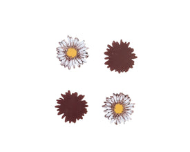 10pc (5prs) 20mm Acrylic Flower For Earrings, Laser cut acrylic, flower Earrings (No Stud), Acrylic Earrings, DIY earring flatback, cabochon