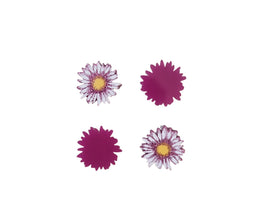 10pc (5prs) 20mm Acrylic Flower For Earrings, Laser cut acrylic, flower Earrings (No Stud), Acrylic Earrings, DIY earring flatback, cabochon