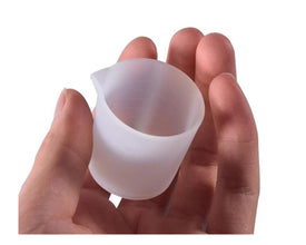 5pcs small silicone beaker, 30mL reusable silicone beaker, Epoxy Resin measuring cup, resin making supplies, DIY resin jewelry, resin tools