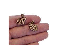 10pc (5prs) 7x18mm Acrylic Rabbit For Earrings, Laser cut acrylic, Animal Earrings (No Stud), Acrylic Earring, DIY flatback, cabochon