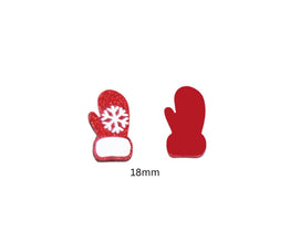 10pc (5prs) 18-35mm Christmas acrylic For Earrings, Christmas gloves, Christmas mug,  Laser cut acrylic,  Diy earring flatback, cabochon