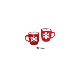 10pc (5prs) 18-35mm Christmas acrylic For Earrings, Christmas gloves, Christmas mug,  Laser cut acrylic,  Diy earring flatback, cabochon