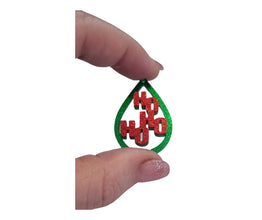 2pcs (1prs) 40/42mm Christmas Acrylics for earrings, Laser cut , Xmas Earring, Acrylic Earrings, DIY earring flatback, cabochon