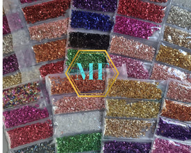 Mixed pack Broken glass stones crystals, DIY resin filler, diy nail art decoration, DIY jewellery making , mold fillings, Resin fillers