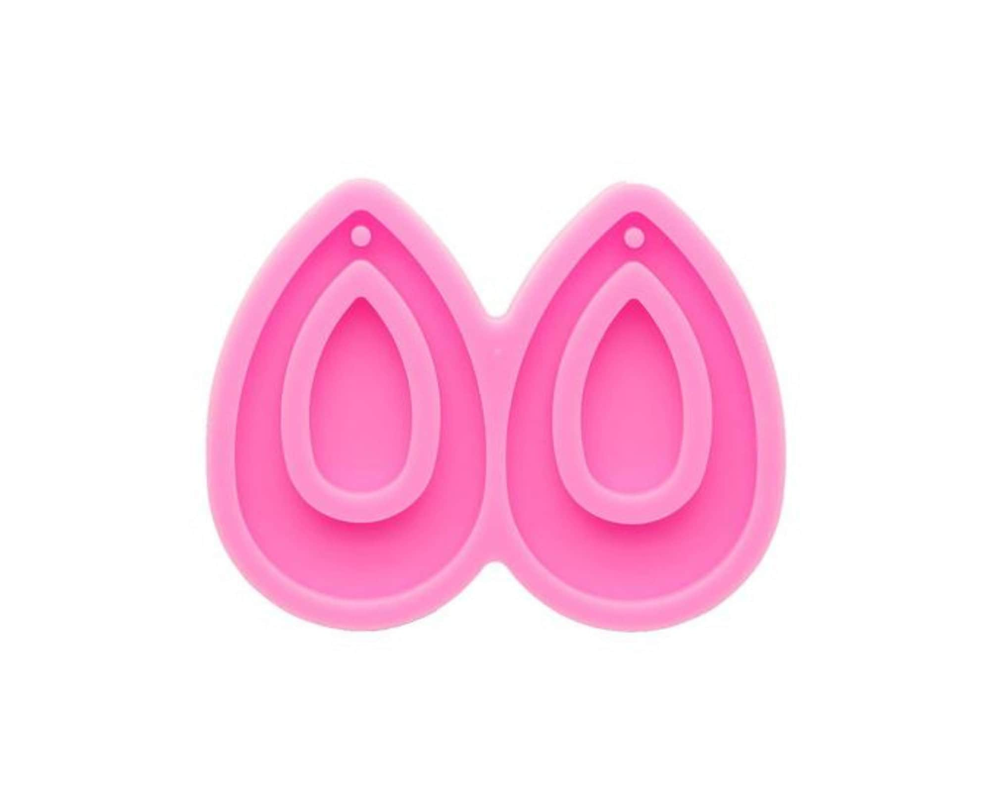 1pc thick tear drop earring mould, dangle drop mold, shiny Silicone mold, DIY Jewelry Making, epoxy Resin mold, Jewellery supplies australia