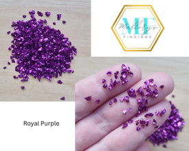 20g Broken glass stones crystals, DIY resin filler, diy nail art decoration, DIY jewellery making , mold fillings, Resin fillers