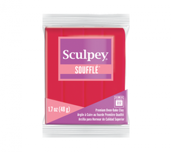 Sculpey Soufflé™ Oven Bake Clay - 1.7oz - Raspberry