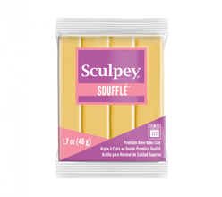 Sculpey Soufflé™ Oven Bake Clay - 1.7oz - Yellow Ochre